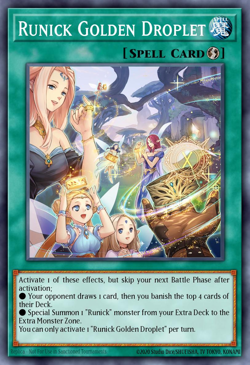 Mysterune of the Golden Droplets